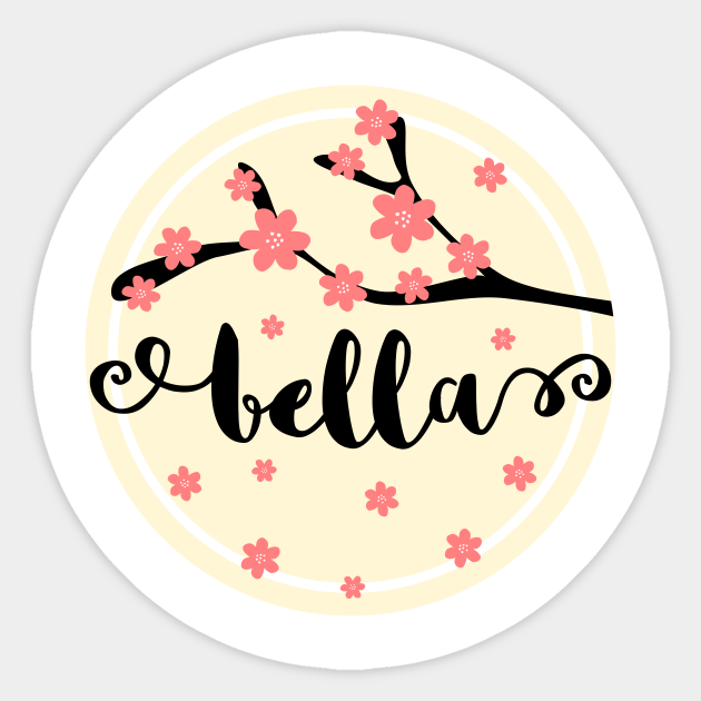 BELLA name personalized retro Poster for Sale by allysmar  Redbubble