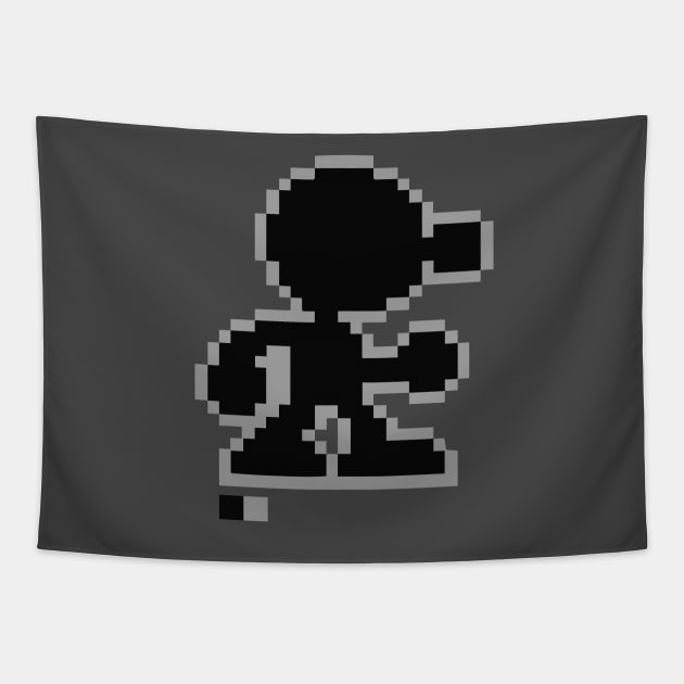 MR. GAME & WATCH Pixel Tapestry by DavidSSTshirts