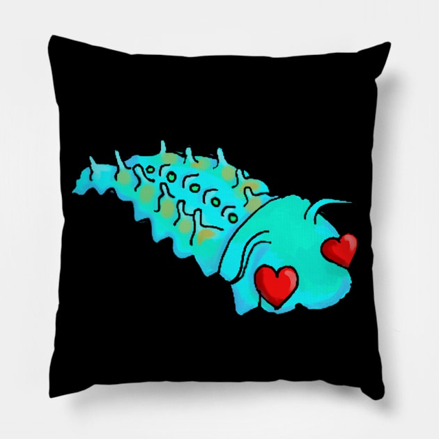 Kwaiilobite in Love Pillow by toylibrarian