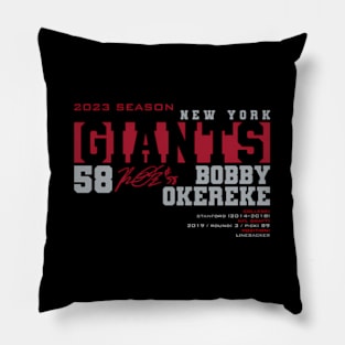 Okereke - Giants - 2023 Pillow