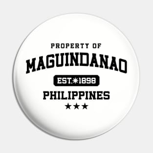 Maguindanao - Property of the Philippines Shirt Pin