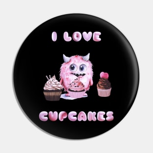 I love cupcakes Pin