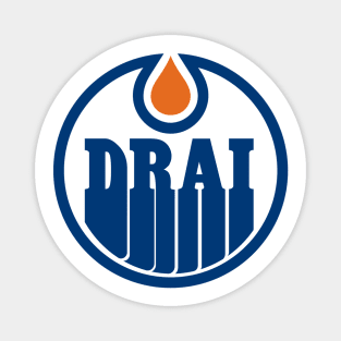 Edmonton Logo Mashup Magnet