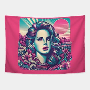 Lana Del Rey - Tropical Sunset Tapestry