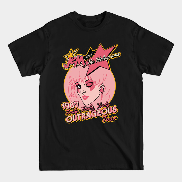 Jem Outrageous Tour - Jem And The Holograms - T-Shirt
