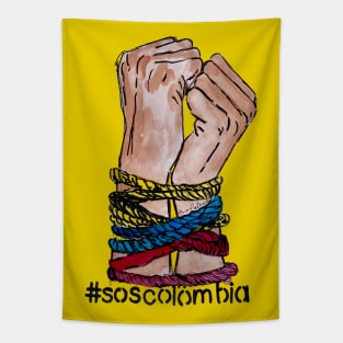 #soscolombia v2 Tapestry