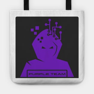 Cyber Security CTF Gamification Purple Team Badge Tote