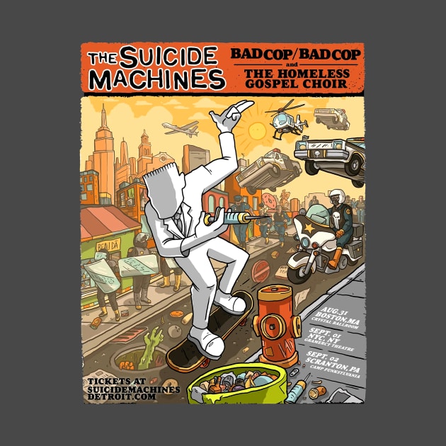 The Suicide Machines by Bojorquez