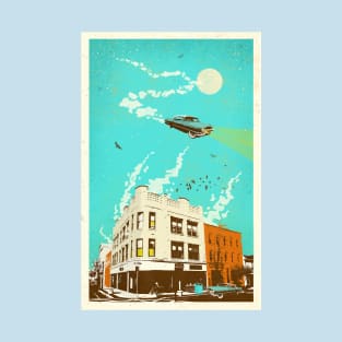 VINTAGE FLYING CAR T-Shirt