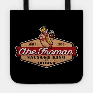 Abe Froman Sausage King of Chicago Retro Seal Tote