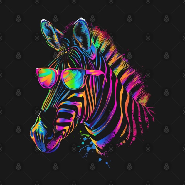 Zebra Peculiar Plumage by Infinity Painting