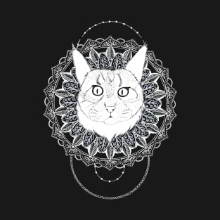 Mandala Cat Emi T-Shirt