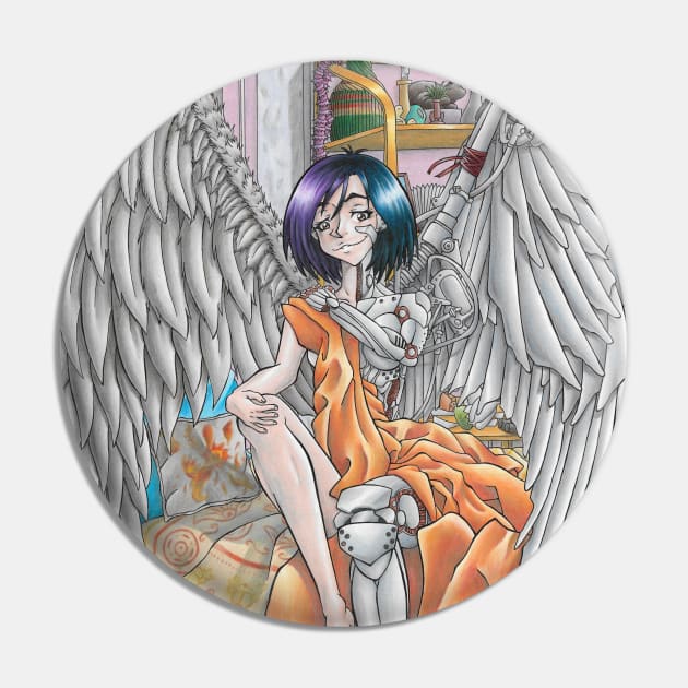 Night Angel Pin by KranberriJam