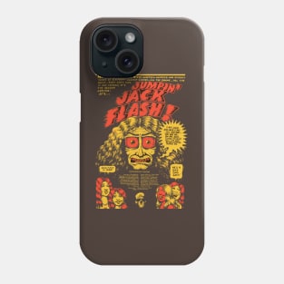 jumpin jack flash oz magazine graphic Phone Case