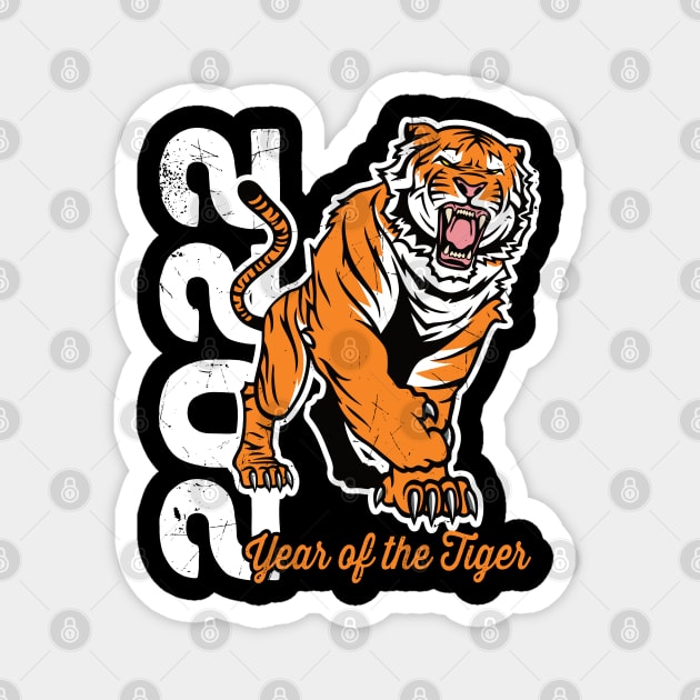 Year of the Tiger 2022 Magnet by RadStar