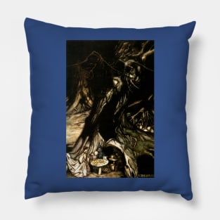 Butter from Trees - Peter Pan in Kensington Gardens - Arthur Rackham Pillow