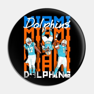 Miami Dolphins : tua tagovailoa x tyreek hill x jaylen waddle Pin