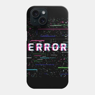 Glitched Error Phone Case