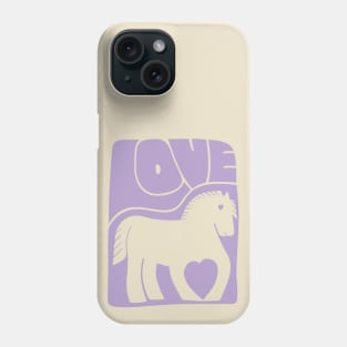 Love Horse Phone Case