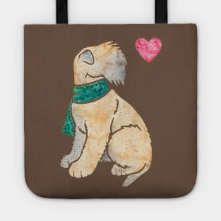 Watercolour Soft Coated Wheaten Terrier dog Tote