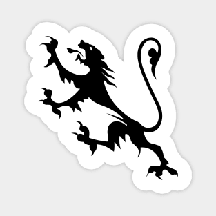 Heraldic Lion Magnet