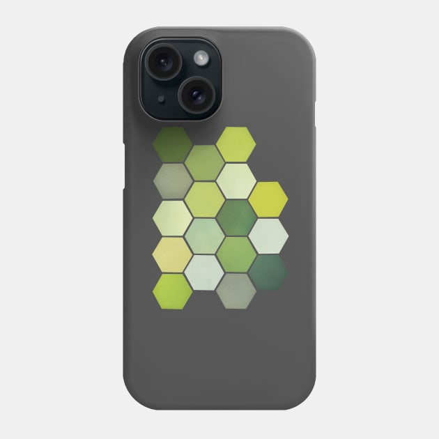 Shades of Green Phone Case by Cassia