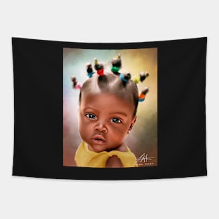 Beautiful Black Baby #4 Tapestry