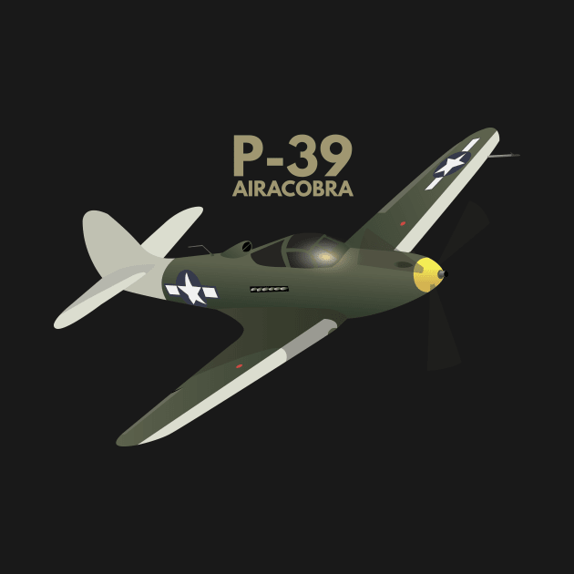 P-39 Airacobra WW2 Airplane by NorseTech