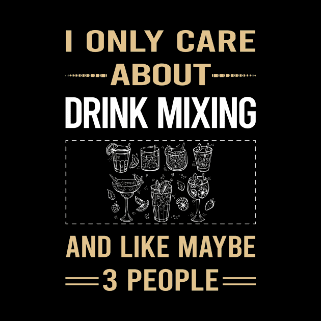 Funny 3 People Drink Mixing Mixologist Mixology Cocktail Bartending Bartender by symptomovertake