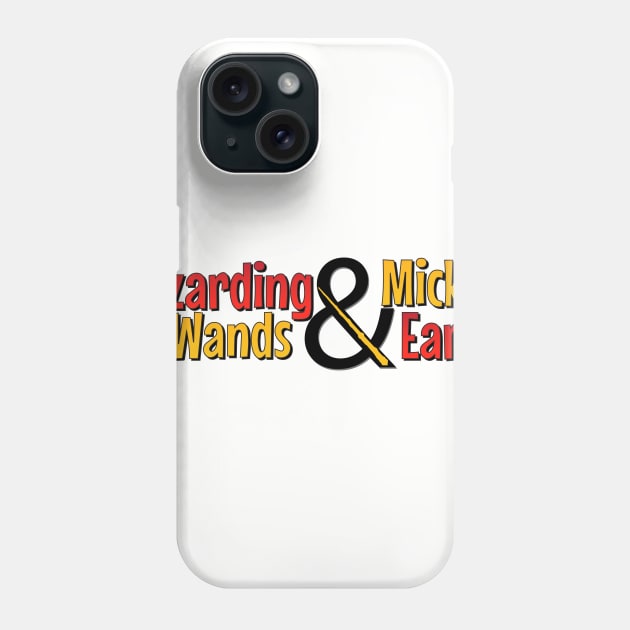 WWME Logo Phone Case by Wizarding Wands & Mickey Ears