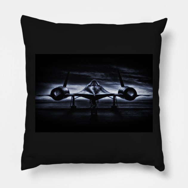 Black Magic Pillow by aviationart