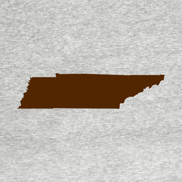 Discover Tennessee Brown - Tennessee - T-Shirt