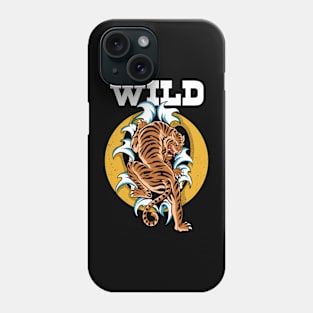 tiger smiley Phone Case