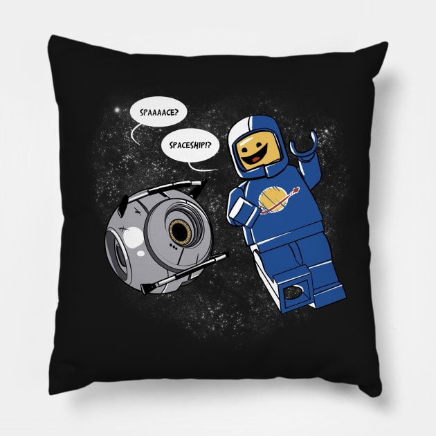 Spaaaaccceee?? Pillow by Fishmas