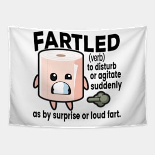 Fartled Toilet Paper Tapestry