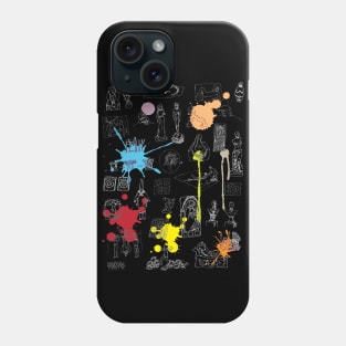 History of Art (dark tee) Phone Case