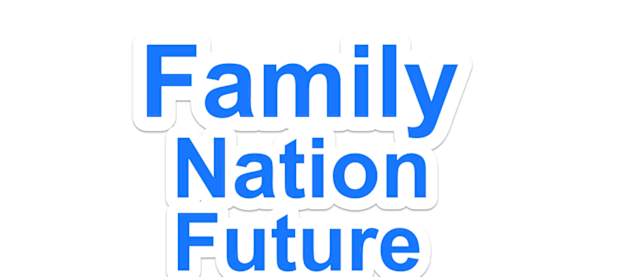 family nation future Kids T-Shirt by notregme