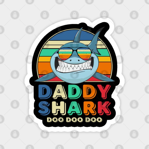 Daddy Shark Doo Doo Doo Magnet by Bernards