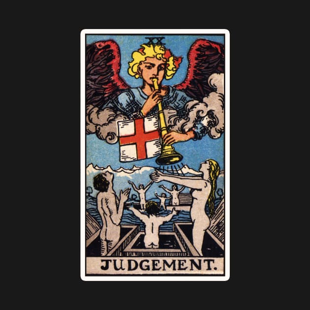 Judgment Tarot Card by visionarysea