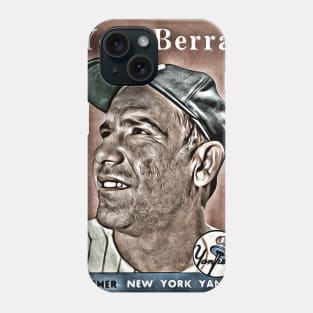 Yogi Berra: 1958 Flashback Champs Noir Edition Phone Case