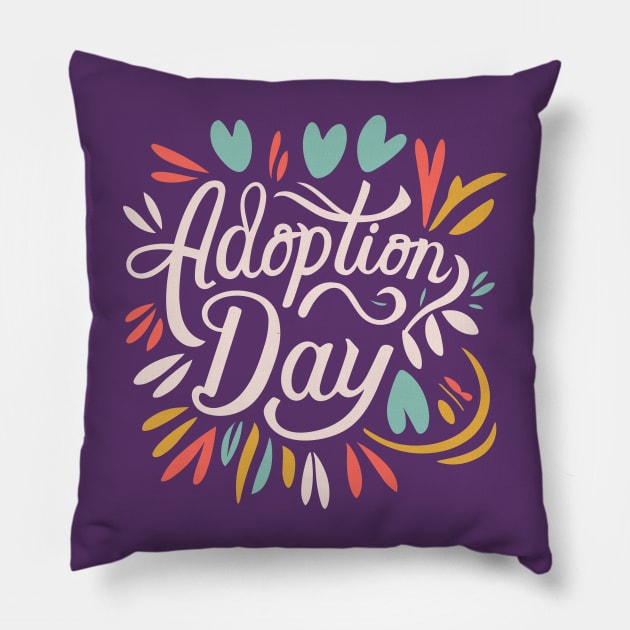 National Adoption Day – November Pillow by irfankokabi