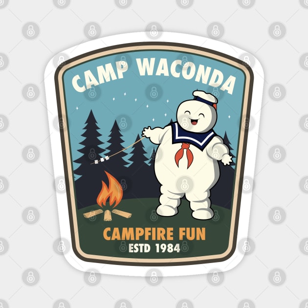 Camp Waconda Magnet by mynameissavage