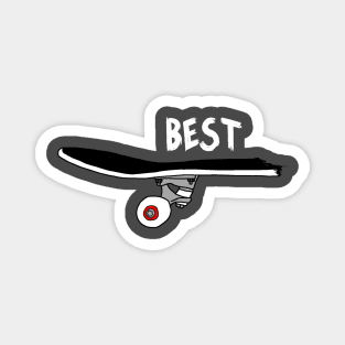 Best Friends Skate Together (Person 1) Magnet