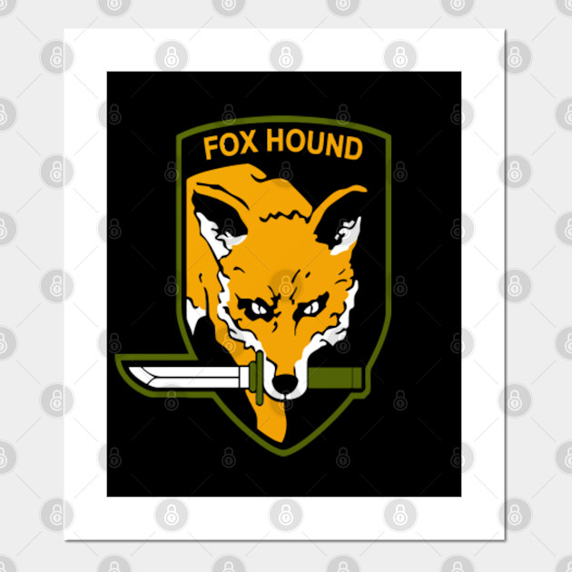 Foxhound Logo Metal Gear Solid Posters And Art Prints Teepublic Foxhound Logo Metal Gear Solid Posters And Art Prints Teepublic