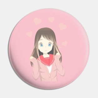 beautiful girl Pin