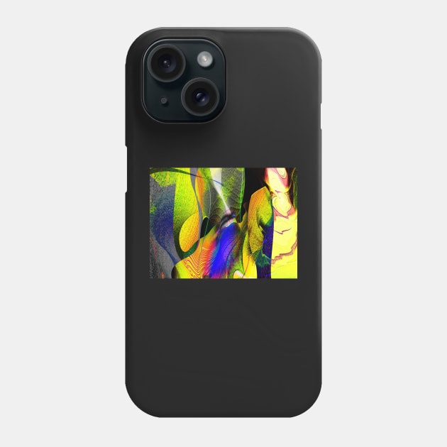 Three Layer Blender #1: Kneeling Woman abstract Phone Case by barrowda