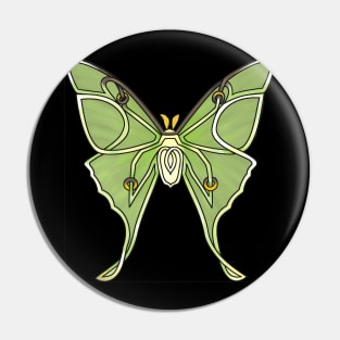 Luna Moth Pin