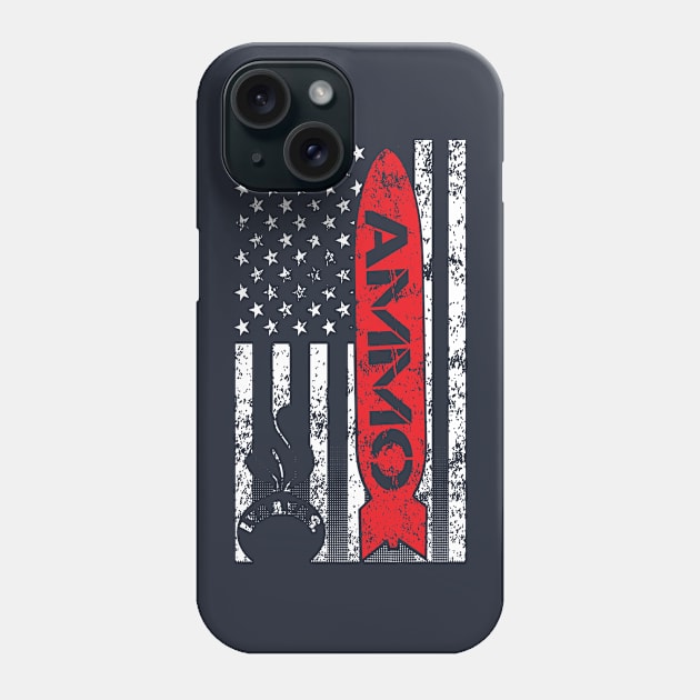 Air Force Ammo Flag Phone Case by RelevantArt