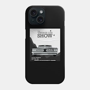 The Vintage Car Show Poster Phone Case