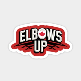 Elbows-Up Magnet